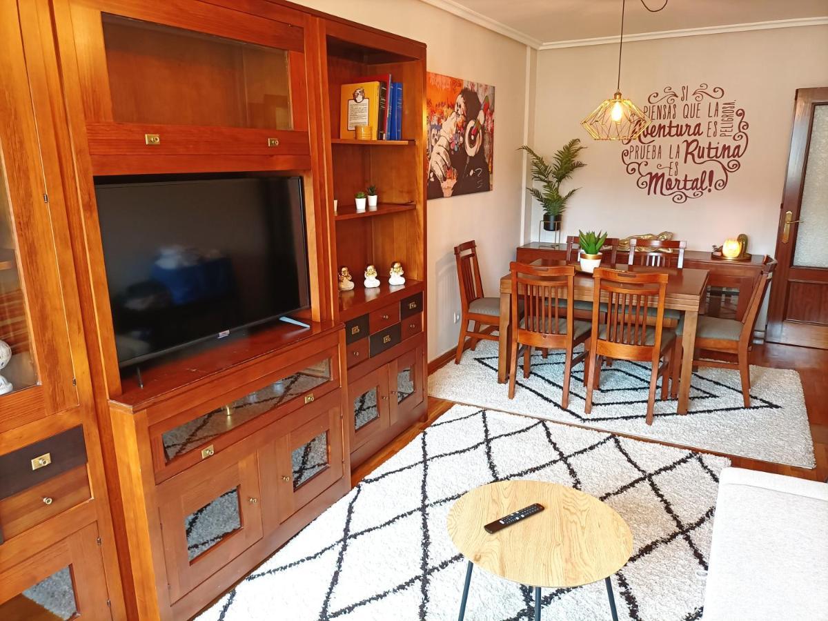 La Eria I, Muy Soleado, Wifi, Garaje, 15 Min A Pie Al Centro - Vut-5781-As Apartment Oviedo Bagian luar foto