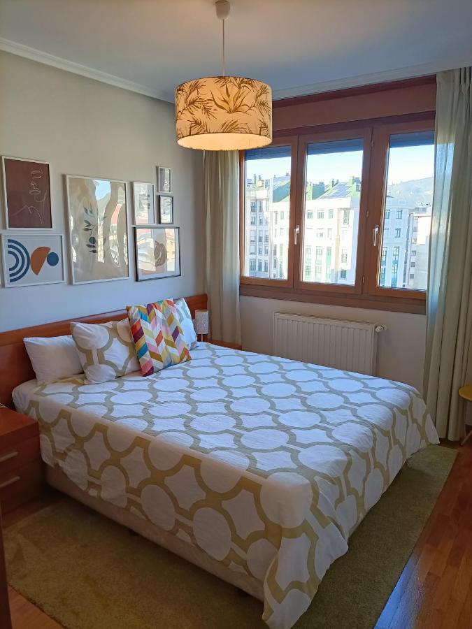 La Eria I, Muy Soleado, Wifi, Garaje, 15 Min A Pie Al Centro - Vut-5781-As Apartment Oviedo Bagian luar foto
